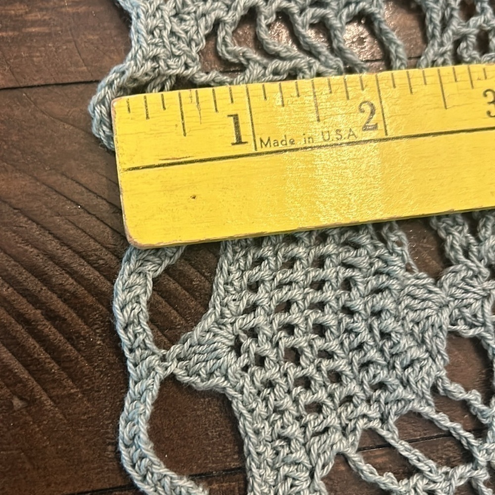 Round Crochet Doily - Picture 4 of 11